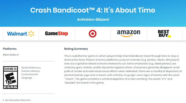 تسريب بالصور يؤكد قدوم لعبة Crash Bandicoot 4 It's About Time على أجهزة PS5 و Xbox Series X