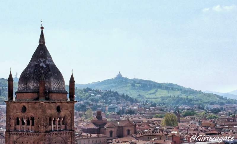 Bologna panorama santuario San Luca