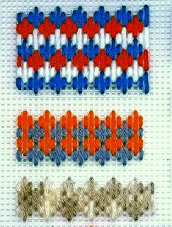 Hungarian stitch variations