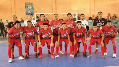 Tim Futsal Sulut Menang Telak 9-1 Lawan Kejagung