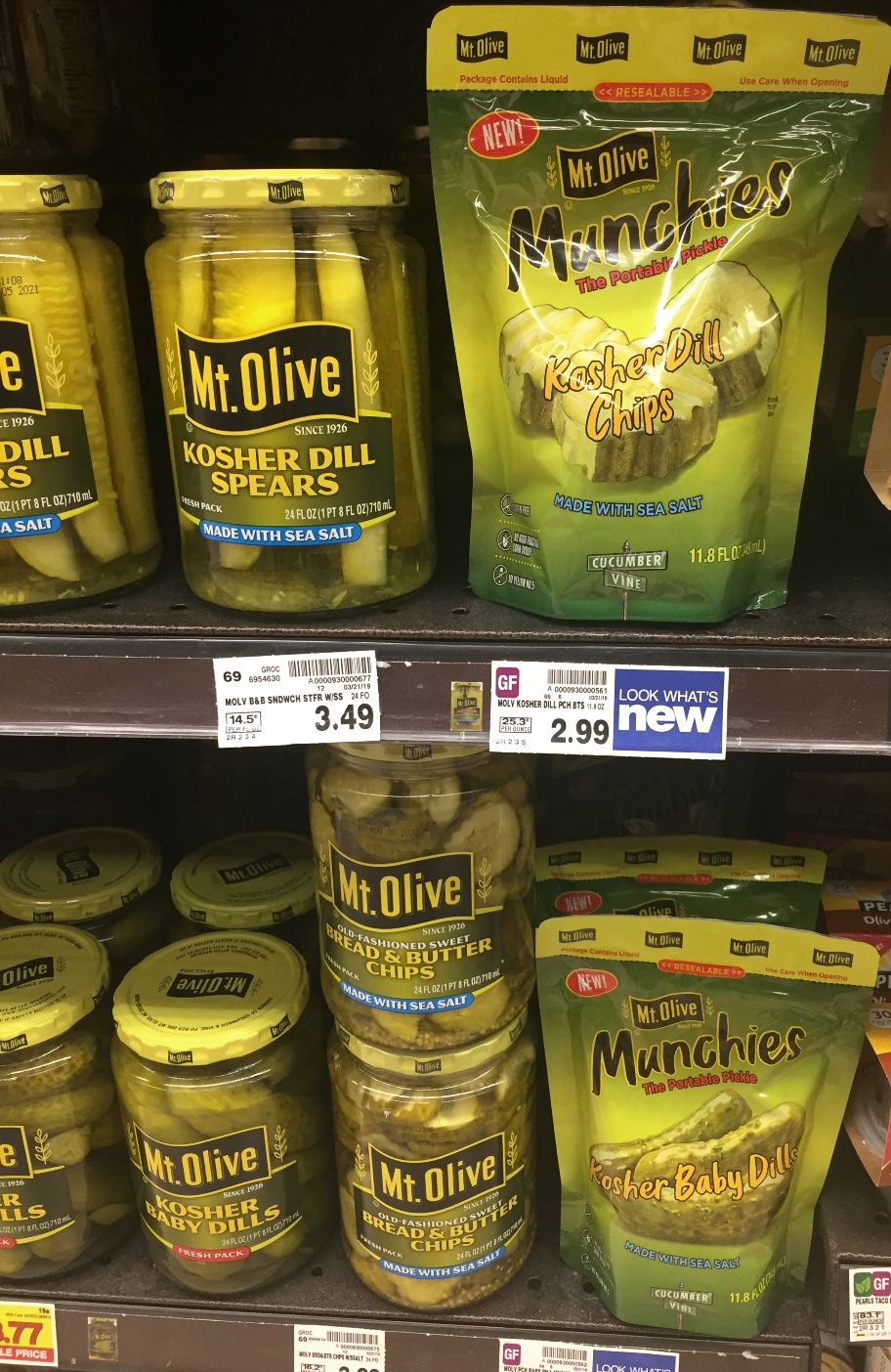 Mt. Olive pickles