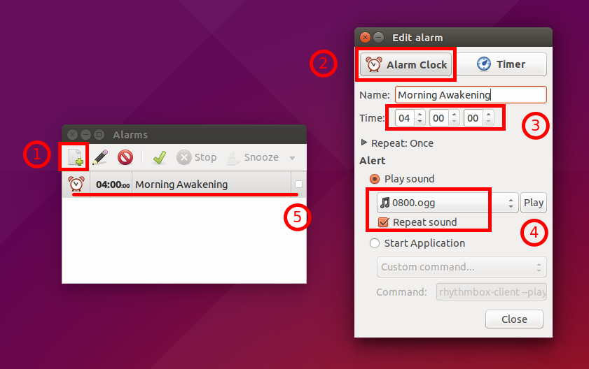 How To Install Alarm Clock in Ubuntu 15.04