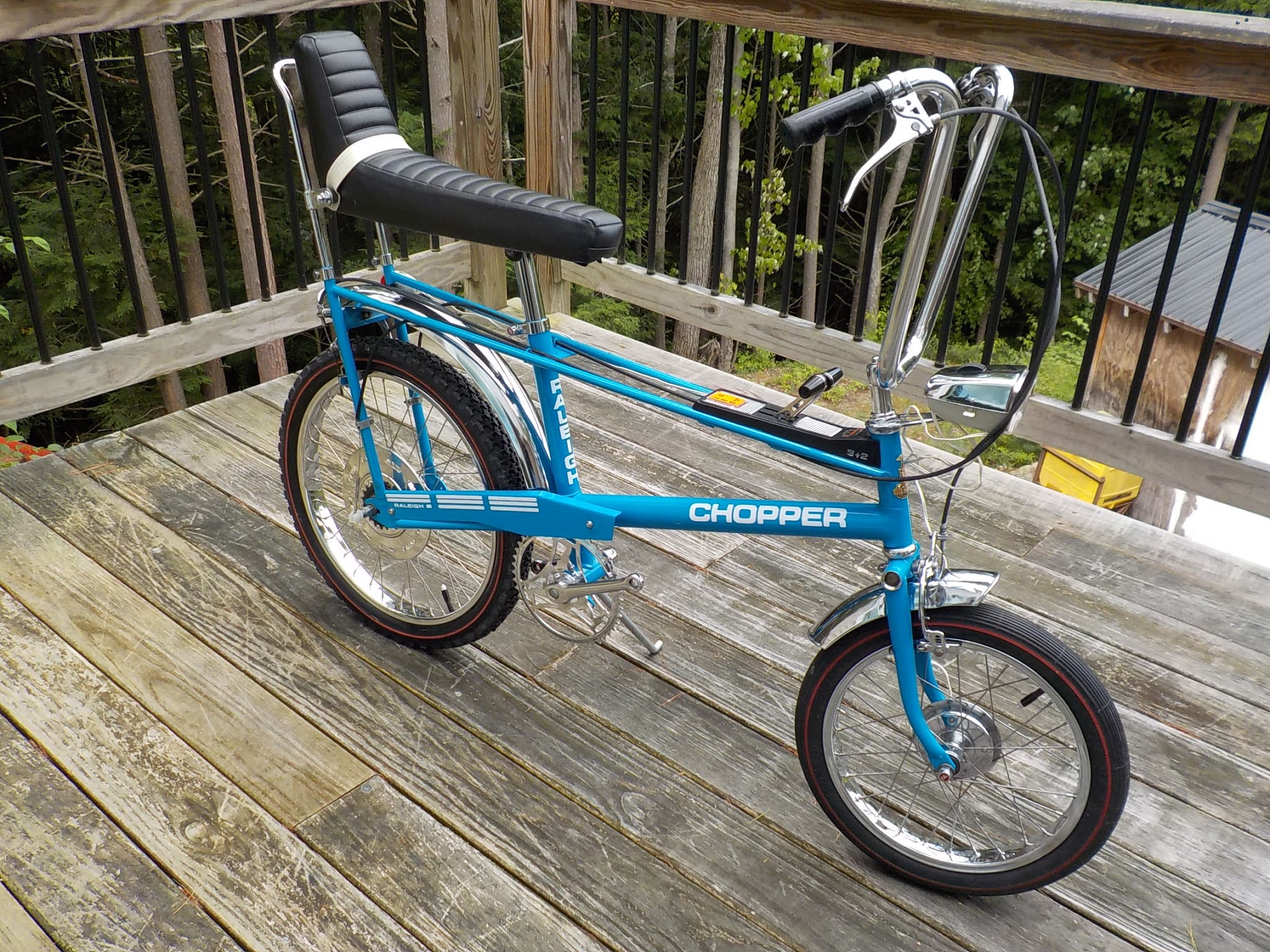 the raleigh chopper blog steve 1971 MK1 3+2 CHOPPER HORIZON BLUE