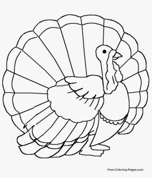 Thanksgiving Pictures To Color And Print Free