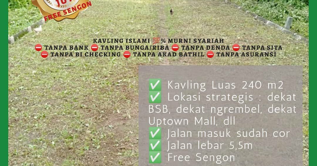 Kavling Taman Purwosari Mijen Kavling Syariah Di Semarang Rumasaria Com