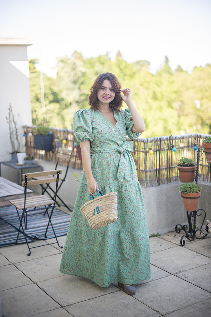 Ma robe longue favorite (et pourtant je suis petite !) - Juliette Kitsch -  Blog mode, seconde main, vintage et lifestyle à Rennes