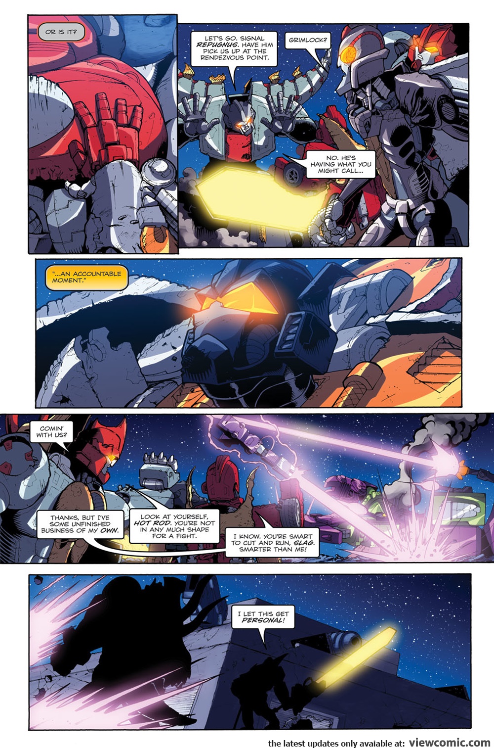 Transformers Maximum Dinobots 05 (of 05) (2009) Read All Comics