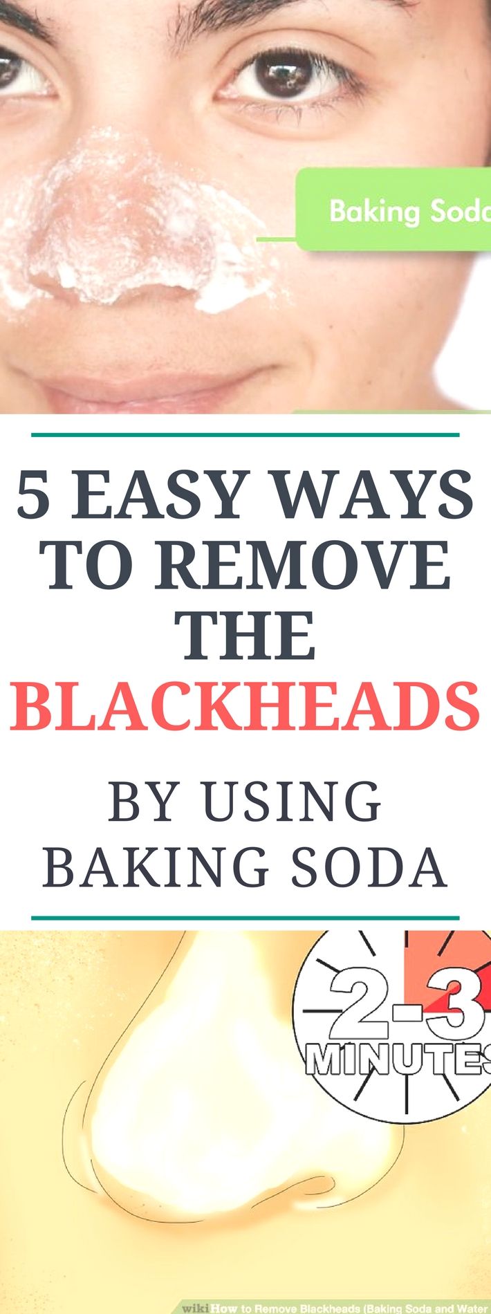 5 Easy Ways to Remove The Blackheads By Using Baking Soda wellness