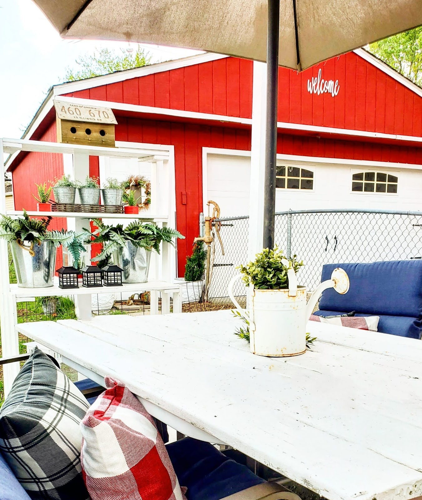 The Quaint Sanctuary { Summer Patio Reno Part 2 }