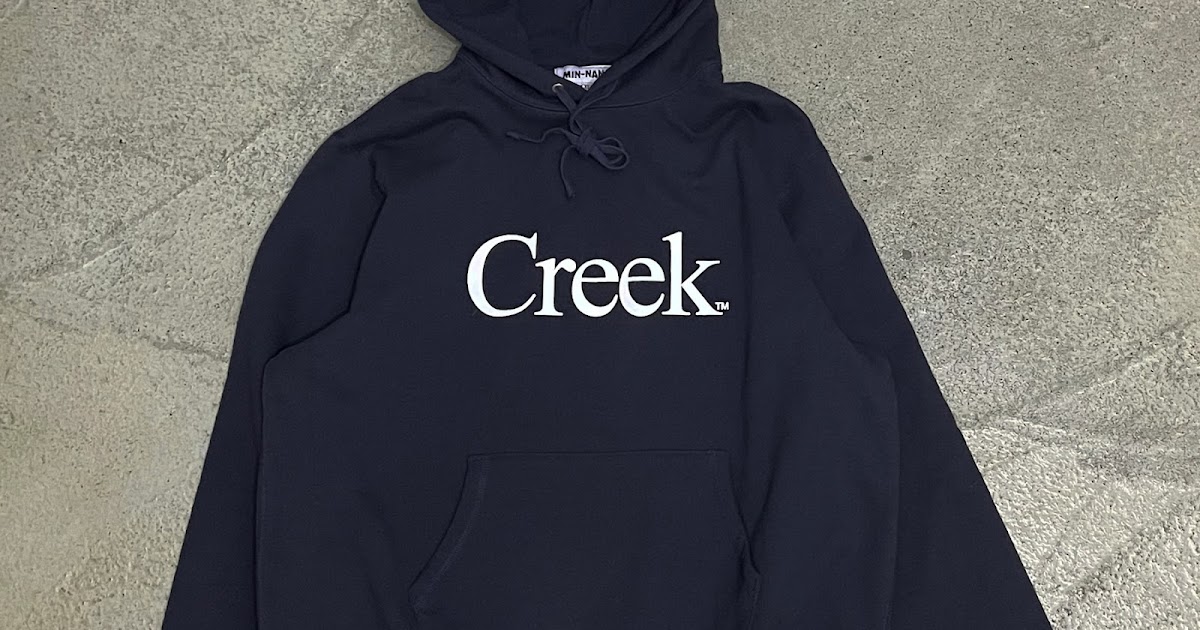 Creek×MIN-NANO Canadian Logo Hoodie - min-nano news