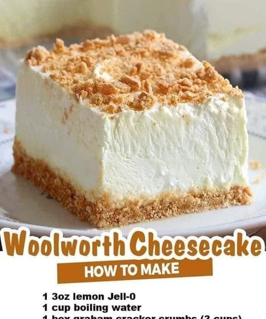 WOOLWORTH CHEESECAKE!!!