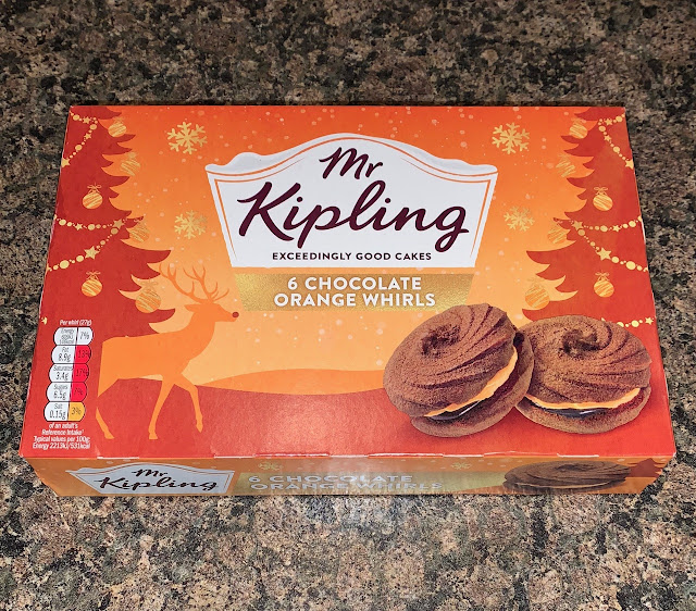 Mr Kipling Chocolate Orange Whirls