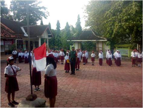 Babinsa Jadi Irup Di SDN 1 Jatitengah Babinsa Jadi Irup Di SDN 1 Jatitengah