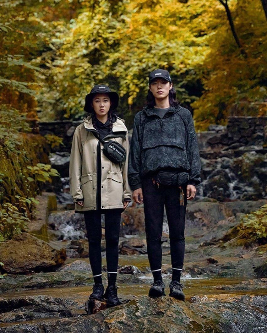 Gong Hyo Jin. Ryu Jun Yeol Kolon Sport 2020 Fall Collection