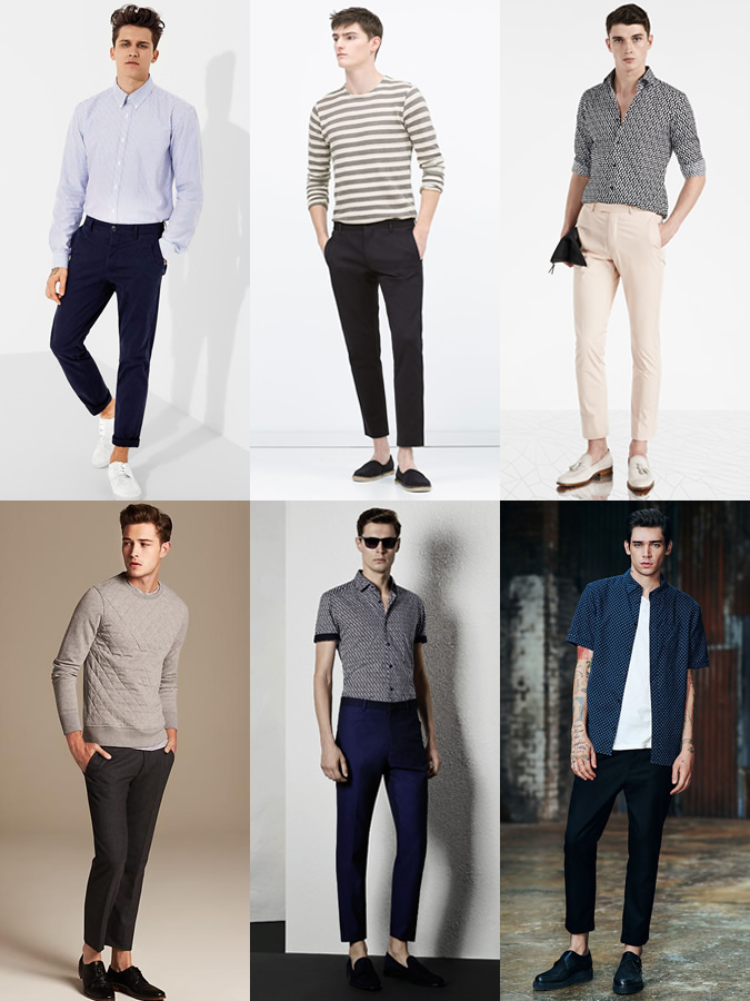Shaun Owyeong: Cropped Pants for Mens.