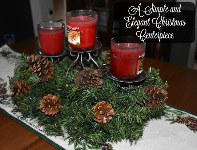 creating a simple and elegant Christmas dinning table centerpiece, how to create a Christmas centerpiece with items you may already have, Christmas decorations,