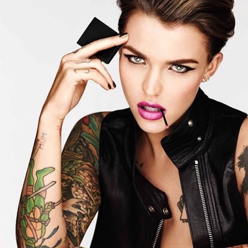 Our Favorite Tattooed Beauty Ruby Rose Is The New Face of Urban Decay