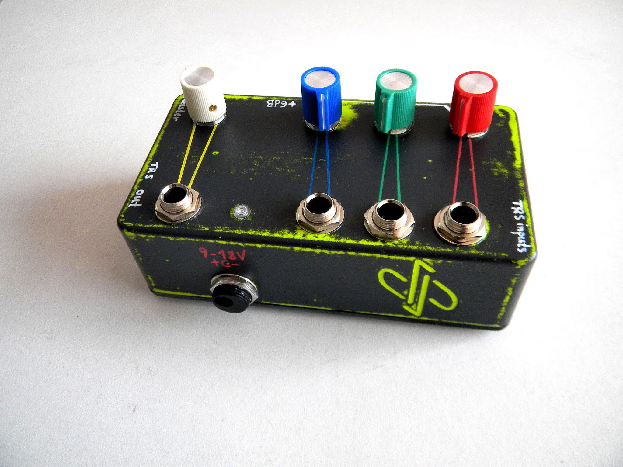 Stereo Effects Mixer, parallel dpFX Pedals