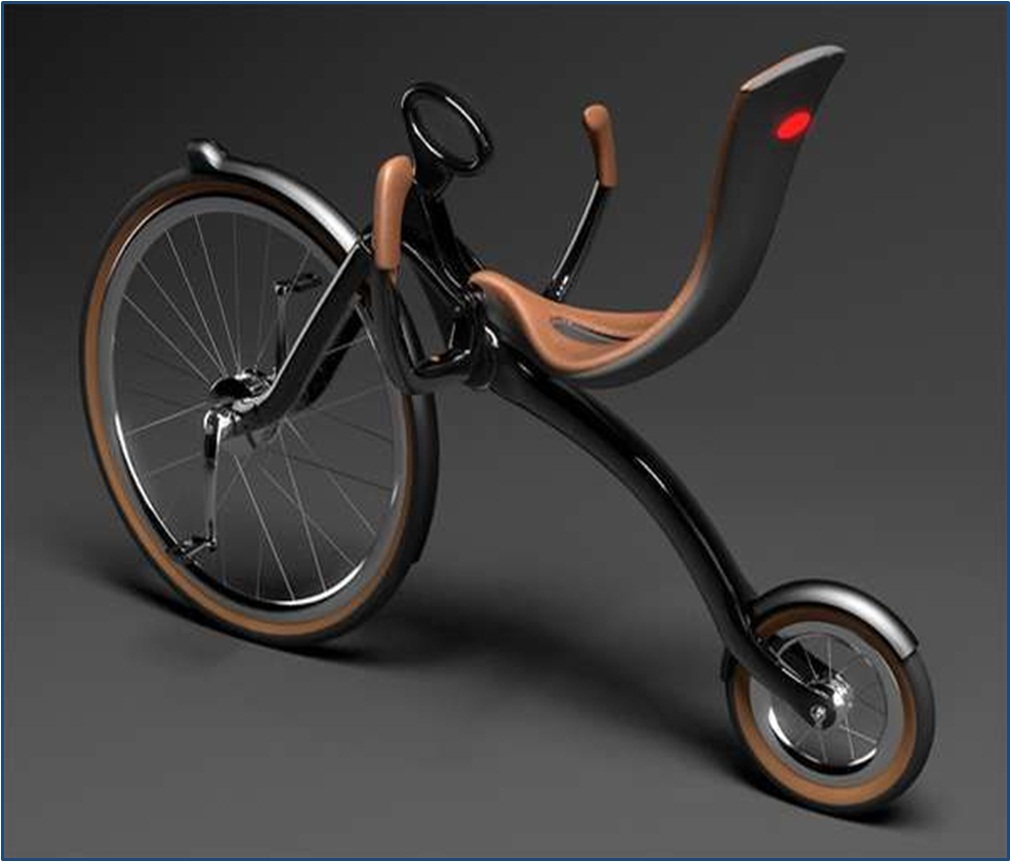 Современный велик. Велосипед круизер полулежачий. Лигерад концепт. Дизайнерские велосипеды. Креативный велосипед.