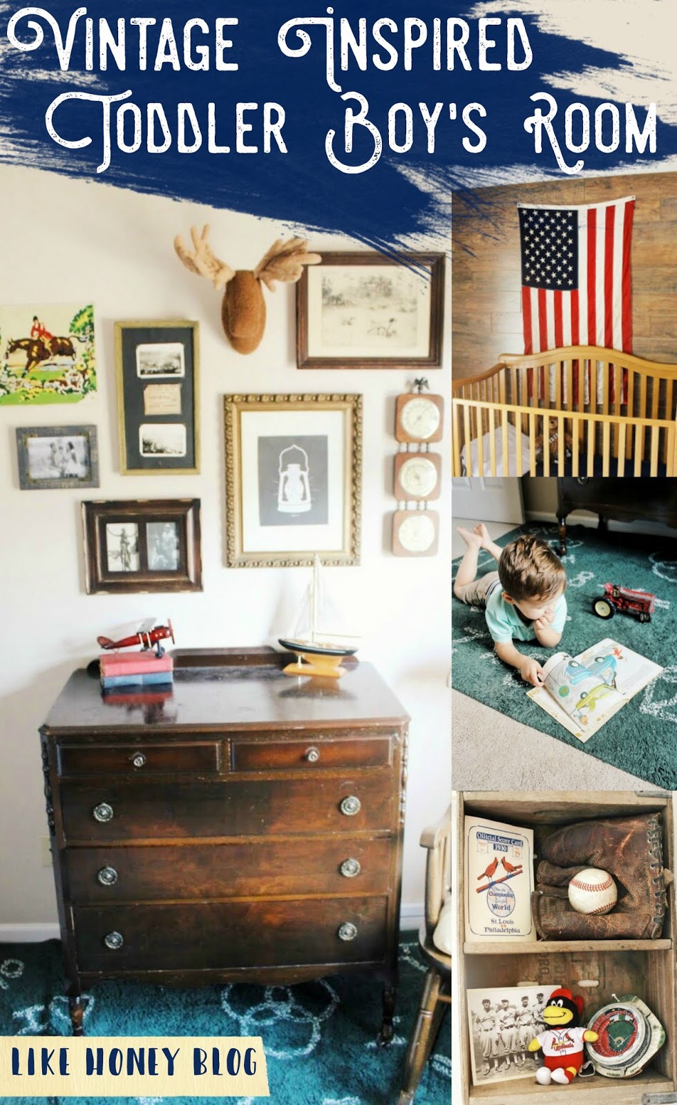 Parker's Vintage Toddler Room - Like Honey