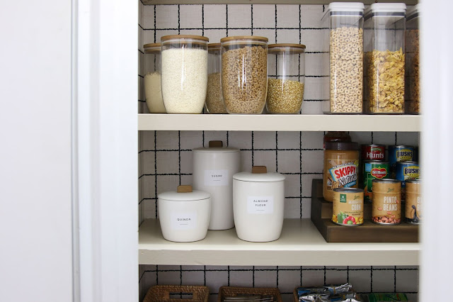 A Pretty and Practical Pantry Reveal