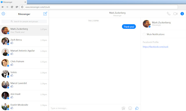 messenger for web messenger for web
