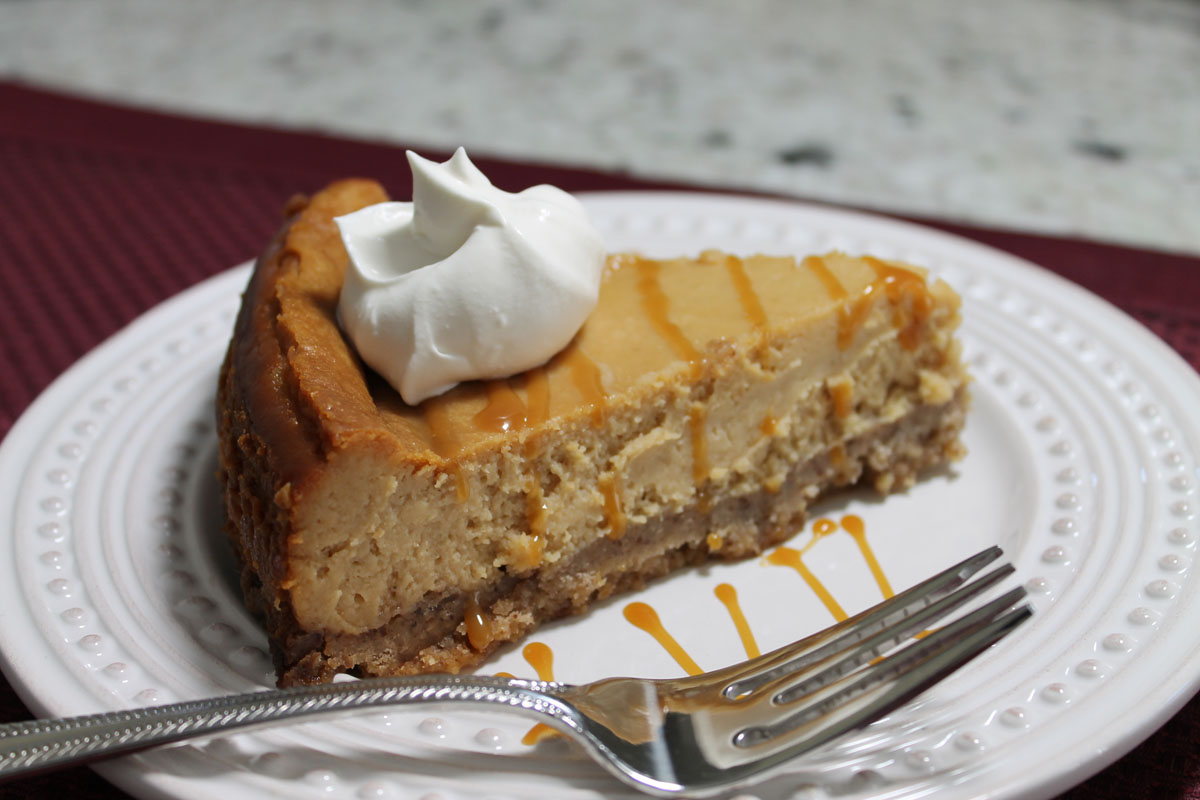 Salted Caramel Cheesecake JustOneDonna