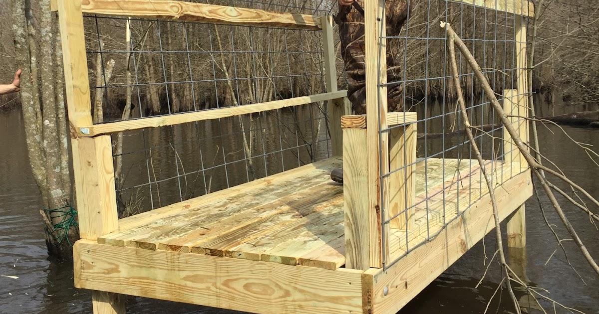 Bear Creek Plantation NC Swamp Duck Blind design Simple