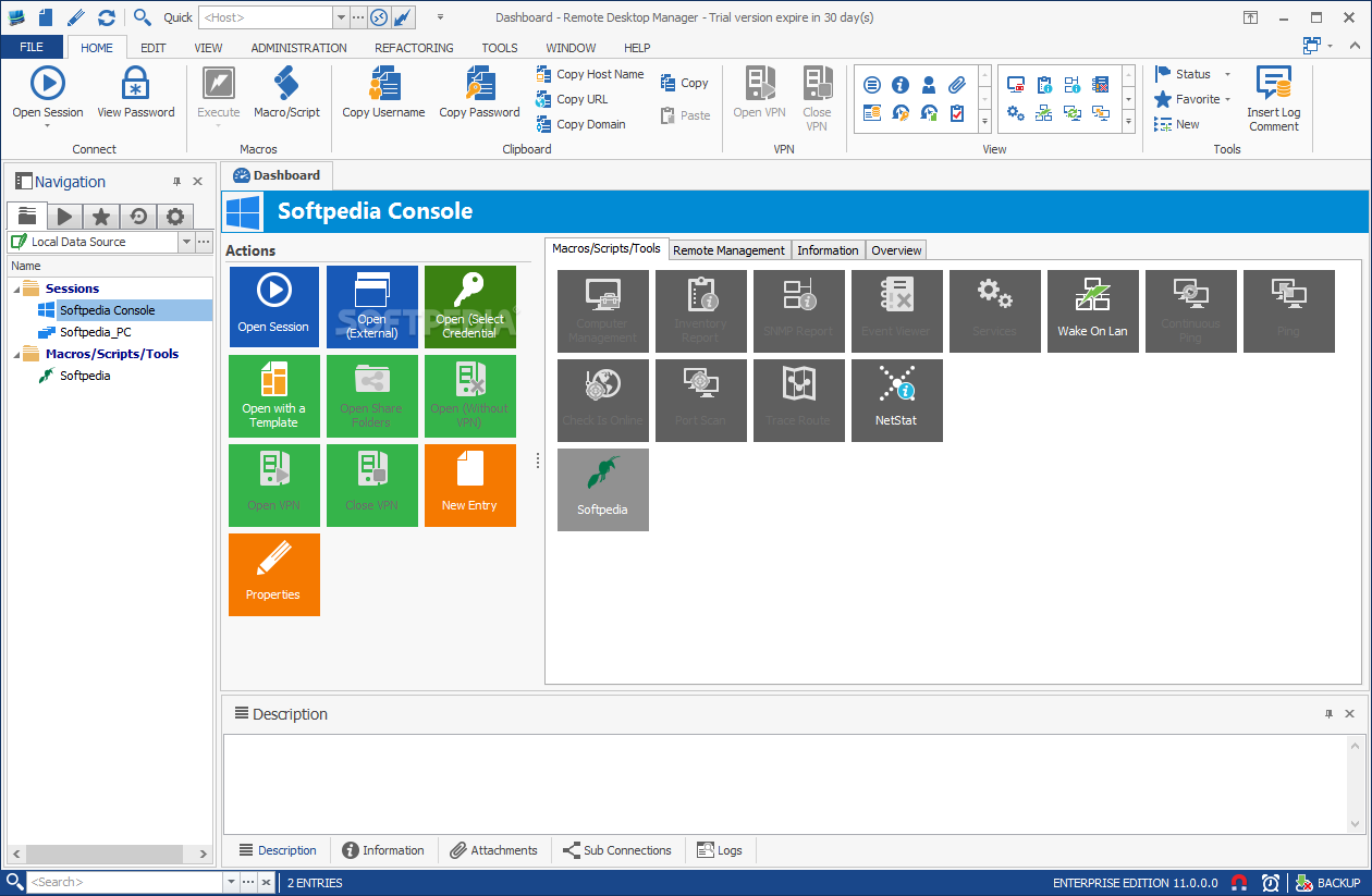 Remote Desktop Manager Enterprise 2024.1.12