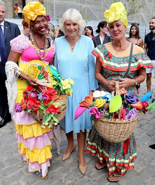 Prince Charles and his wife Camilla, the Duchess of Cornwall, toured Old Havana