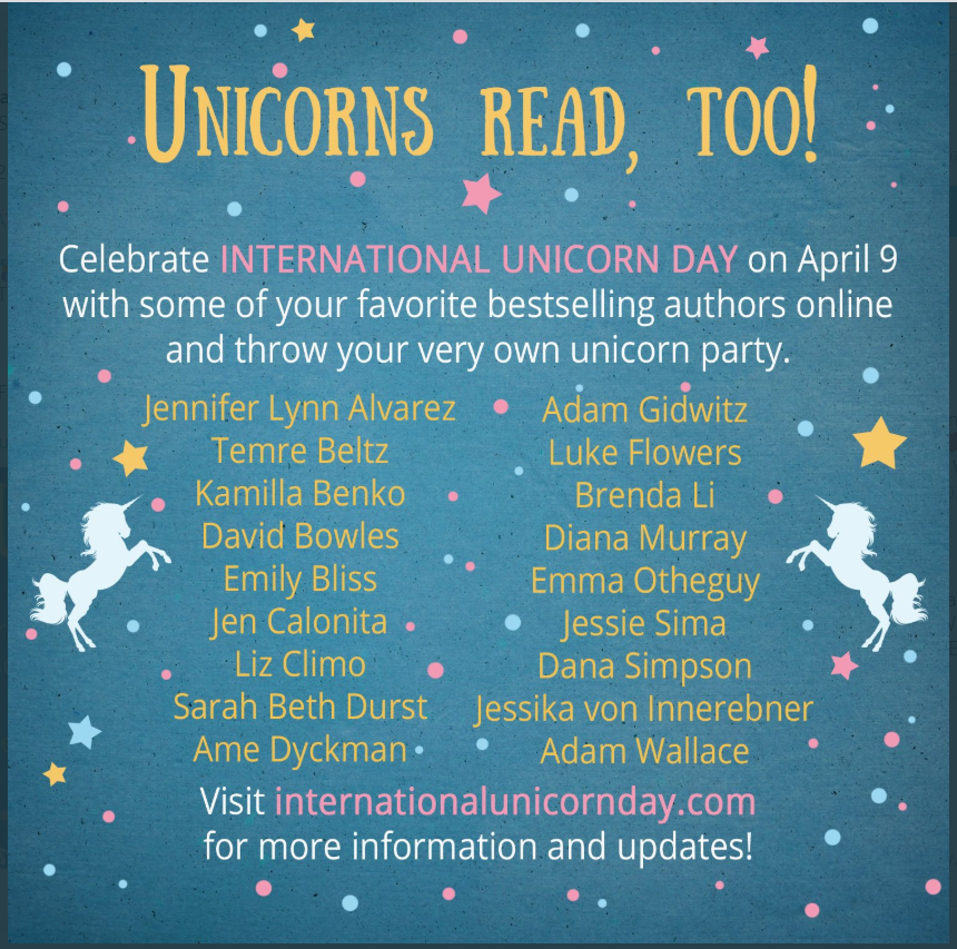 Grant Grizzly Library: National Unicorn Day