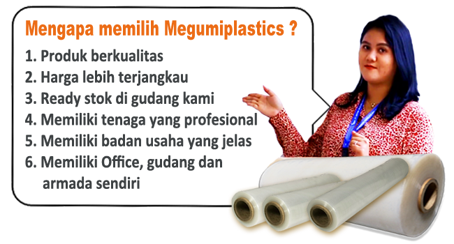 Mengapa pilih Supplier Plastik Wrapping megumiplastics