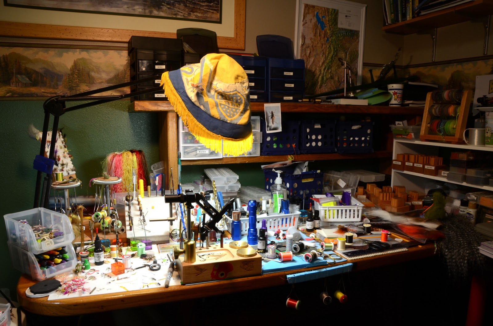 Fly Tying Workstations What S Best Fly Fish Food