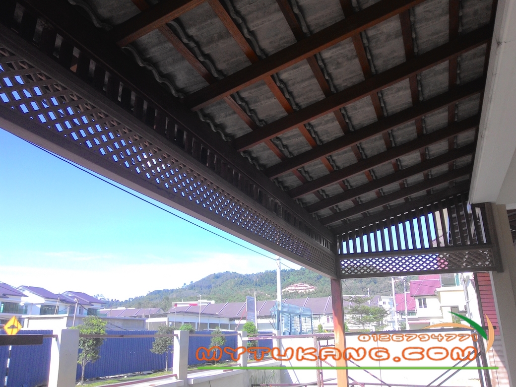 TUKANG AWNING KAYU DI Taman Kasia, Nilai Pakar Awning Kayu Gazebo