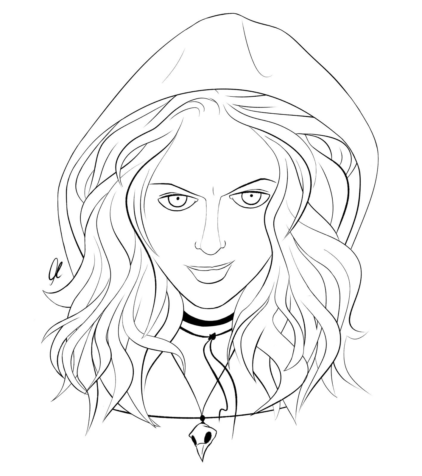 Holly Scribbles! Ginger Fitzgerald (Ginger Snaps)