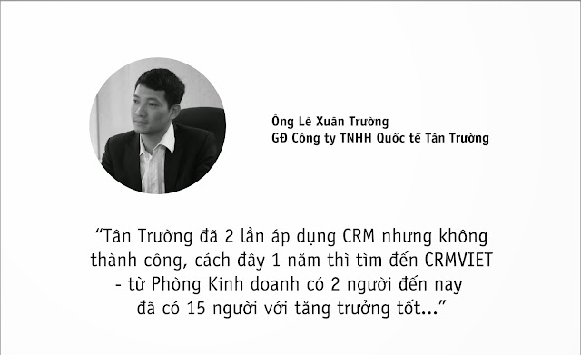 xu thế sử dụng crm