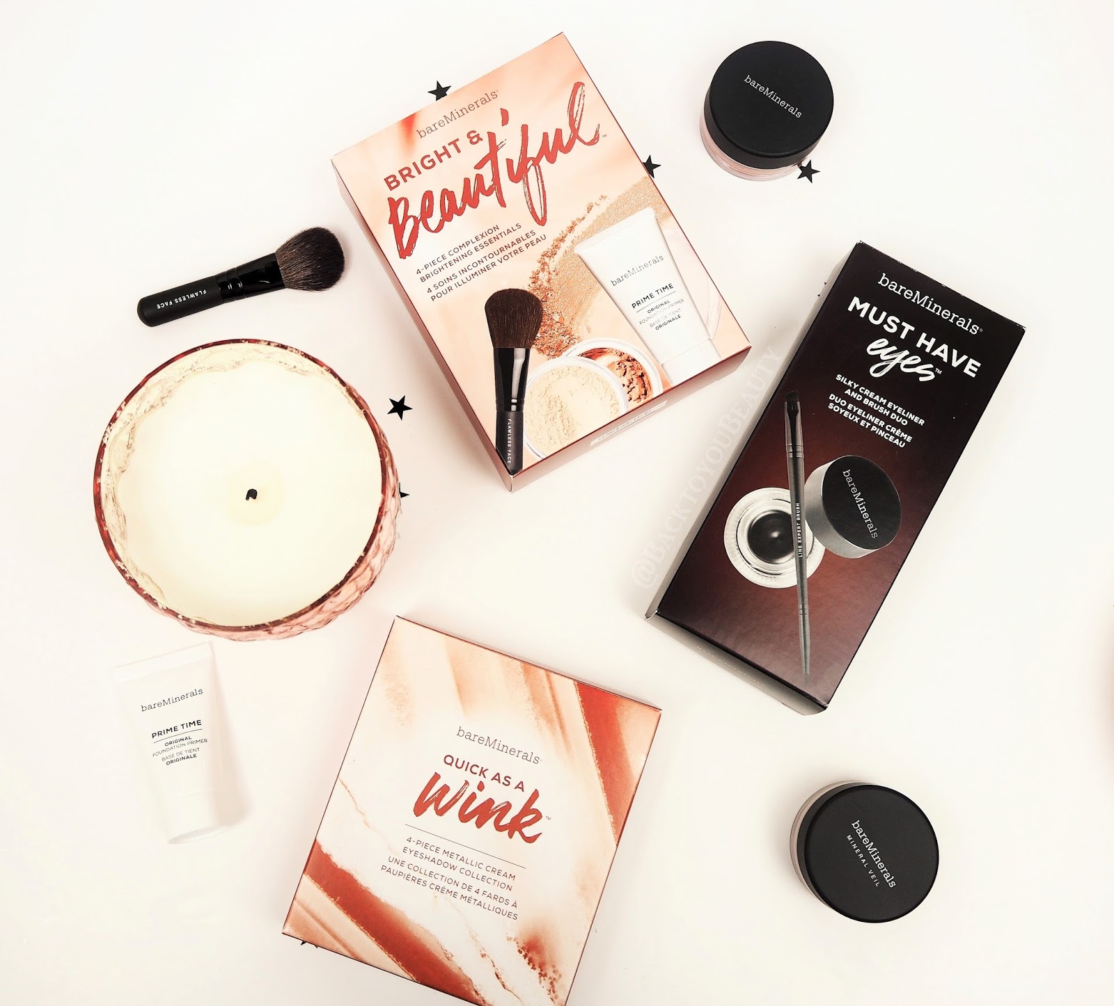 New! BareMinerals Perfect Gift collections featuring Must have Eyes and