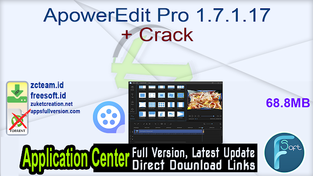 ApowerEdit Pro 1.7.1.17 + Crack_ ZcTeam.id
