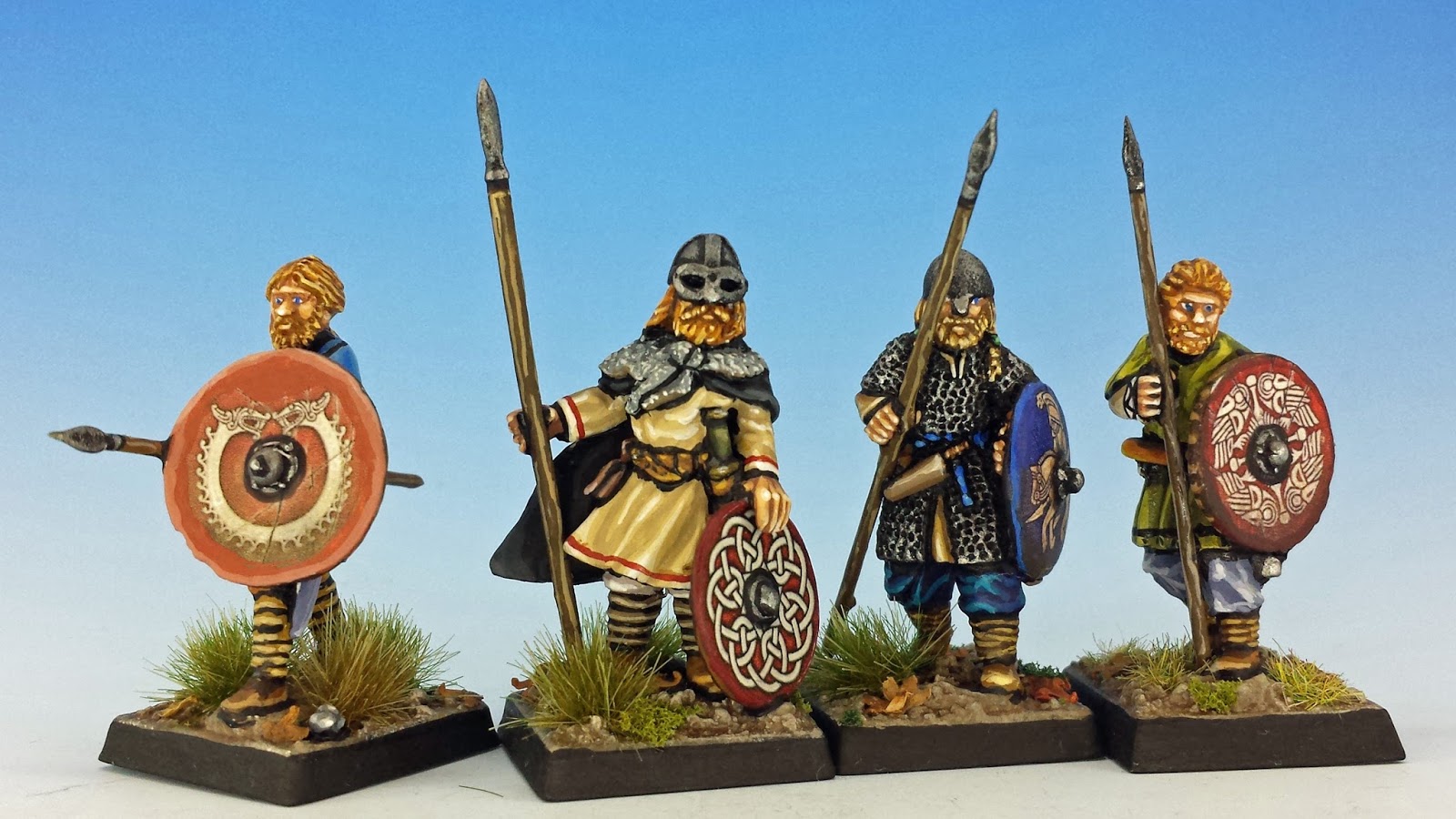 Como pintar vikingos en 15mm – HeresyBrush