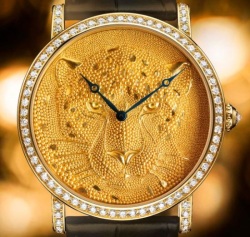 Золотые часы Rotende de Cartier
