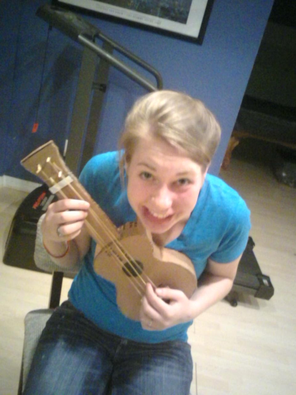 hwally Homemade Ukulele
