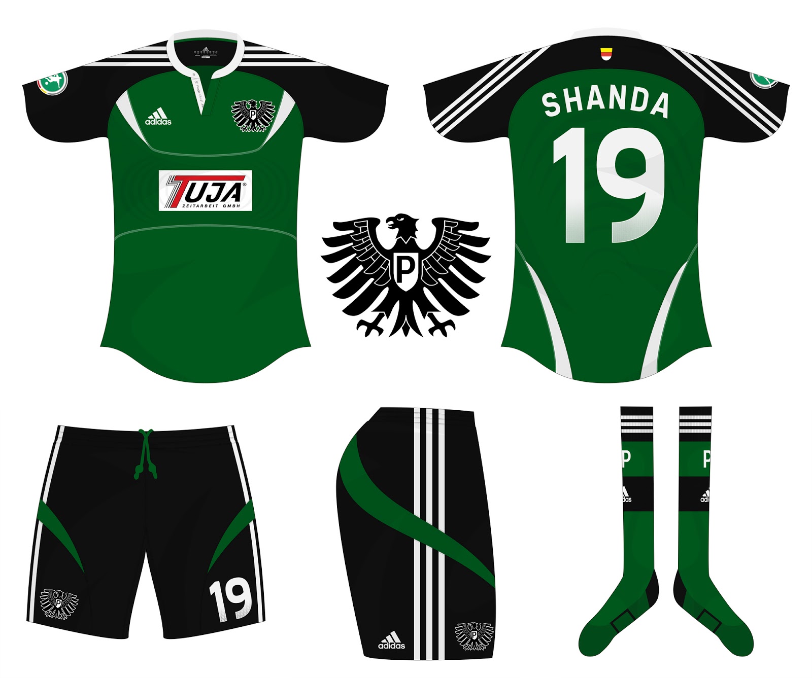 Kits Trikot Camisas Maillot SC Preußen 06 e.V. Münster