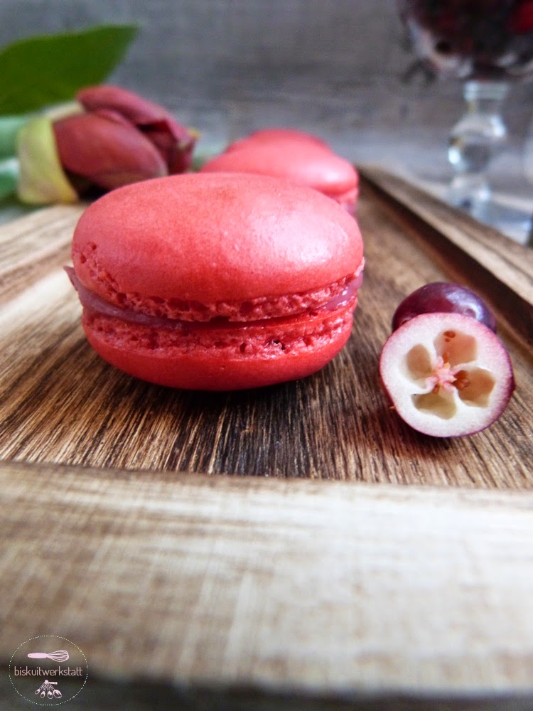 Ideen mit frischen Cranberries: Macarons mit Cranberry-Curd ...