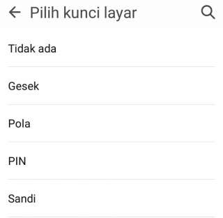 Cara mengunci layar android tahap 3 Cara mengunci layar android tahap 3