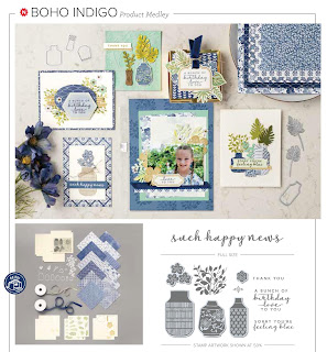 Boho Indigo Product Medley by Stampin' Up! - 2020-21 Annual Catalogue - out now. Shop with Di Barnes, Indpendent Demonstrator in Sydney Australia. - papercrafting - cardmaking - colourmehappy - sydneystamper