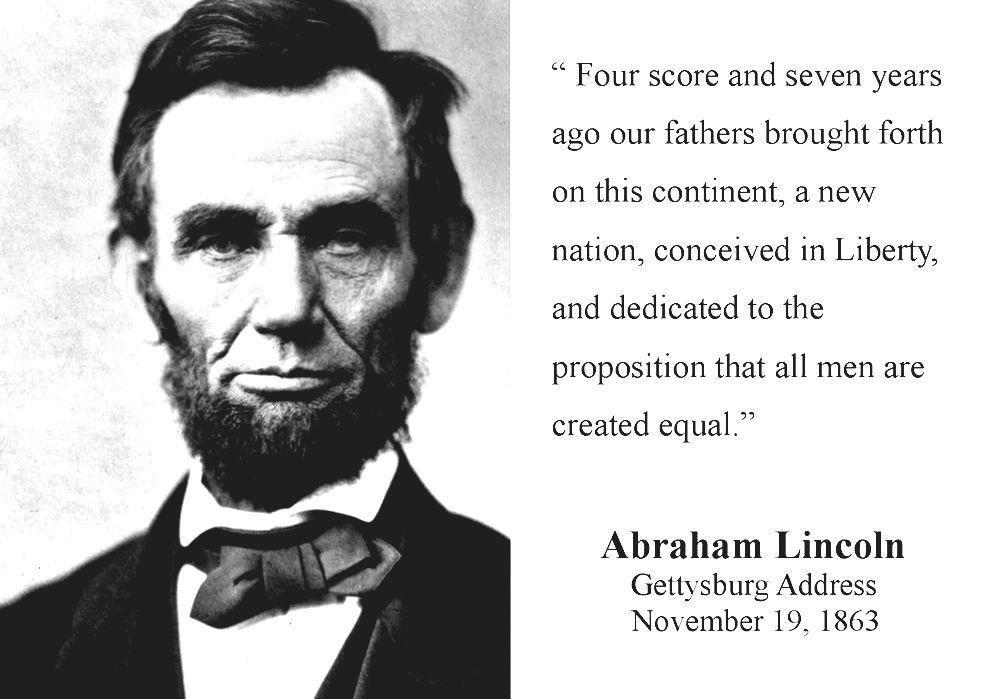 Gettysburg Address Abraham Lincoln Most Famous Quote
