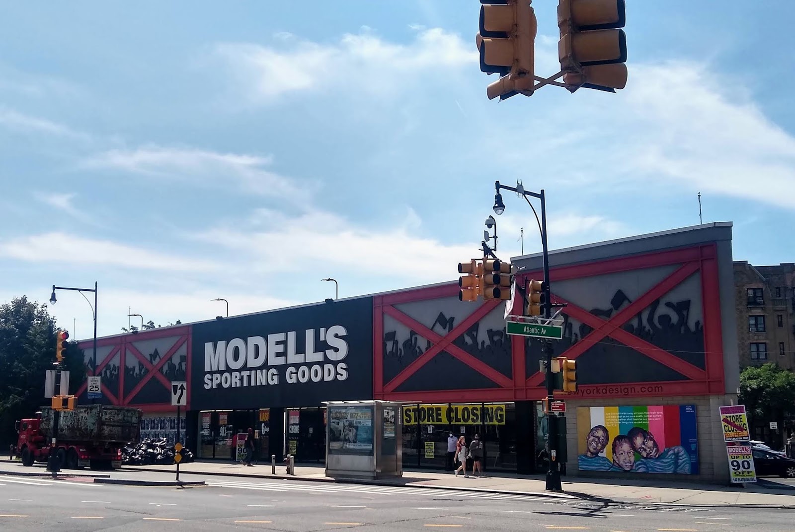 The Barclays Center team store moves to Flatbush Ave. and changes its name:  from Nets Shop by Adidas to Swag Shop to (apparently) Brooklyn Style