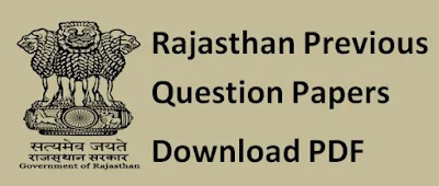 Rajasthan Previous Papers