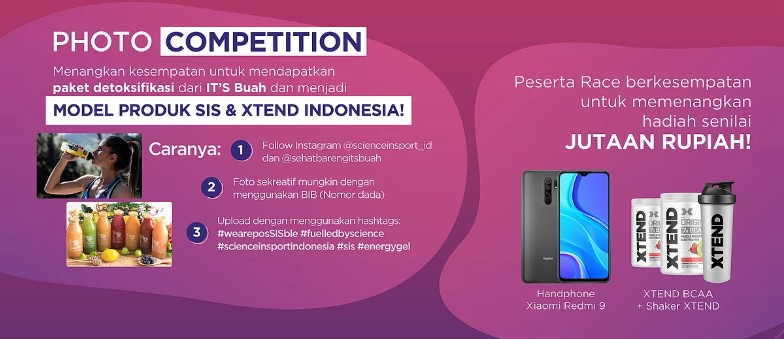Doorprize 🔍 SIS X-tra Race Virtual Edition • 2021 Doorprize - SIS X-tra Race Virtual Edition • 2021