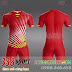 Áo Bóng Đá Không Logo T90 Win SDD05 Đỏ